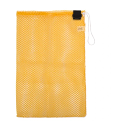 Drawstring Mesh Bag Yellow